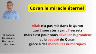 Allah n'a pas pas mis 7 versets dans sourate Al Fatiha par hasard  car il nous dévoile des secrets.