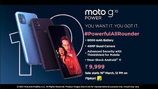 moto g10 power | All Specifications | True 48MP Quad Camera at ₹9,999