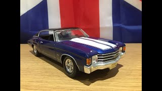 1:18 Maisto 1972 Chevrolet Chevelle 454 SS