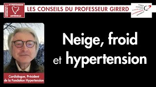 Neige, froid et hypertension #hypertension