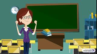 Animation Of Teacher in Classroom