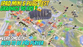 Ipad Mini 6 PUBG Test Graphics 90 FPS🔥PUBG Mobile Ipad Mini 6 Gameplay Handcam - Ipad mini 6 PUBG