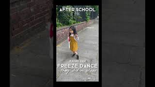 Playing Over "Freeze Dance" They Did in Class