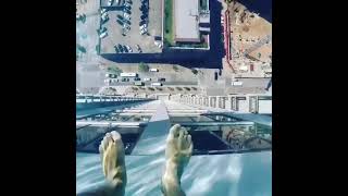 Glass Bottomed Pool at Market Square Tower In Houston Texas