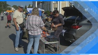 23 08 2024   В преддверии Дня Шахтера в Киселевске прошла сельскохозяйственная ярмарка