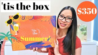 TIS THE BOX “SUMMER” EDITION 2020 UNBOXING - LIFESTYLE, WELLNESS & BEAUTY BOX AUSTRALIA…WORTH $350!