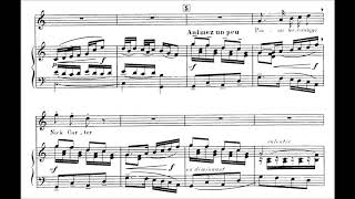 Francis Poulenc - Cocardes (1920) [Score]