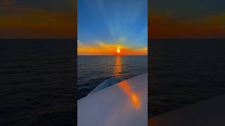 Why I LOVE watching sunsets on a cruise ship…