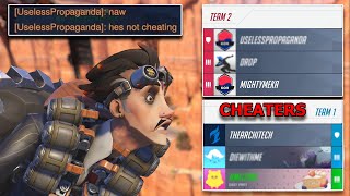 the cheating problem in overwatch is WILD...