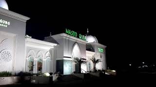 Masjid Agung Quba Kota Caruban - Jatim saat malam hari | 09 April 2018