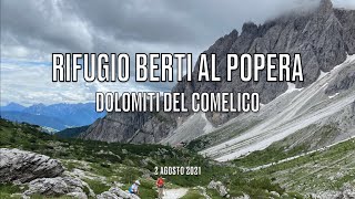 Rifugio Berti e Lago Popèna - DOLOMITI DEL COMELICO