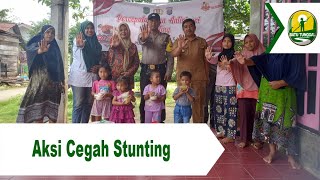 Mengawasi dan memantau perkembangan anak stunting