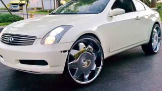 "Underground Rim King" G35 Coupe on 26" Full U-Turn