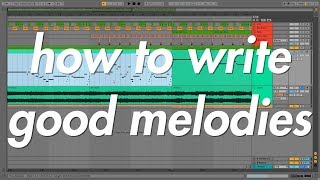 Theory in the DAW 6 - How to Write Good Melodies using Music Theory!