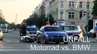 MOTORRAD vs. BMW / Unfall / WIEN