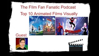 Top 10 Animated Films Visually (W/After Credits)