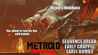 Metroid Dread Gameplay : Kraid fight with alternative (secret) cut scene!