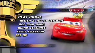 Cars (2006) - Dvd Menu Walkthrough