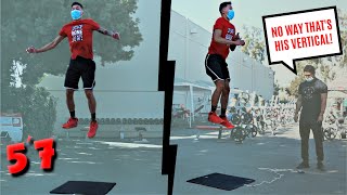 Testing My VERTICAL JUMP! What Is It?!? 5'7'' Asian Road To Dunking | Ep.7