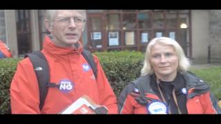 Referendum day in Scotland