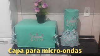 Como fazer Capa de tecido para microondas