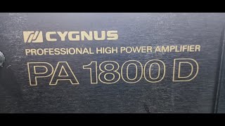 Consertos Vintage 103 - amplificador Cygnus PA1800D  - (parte 3) - #0503