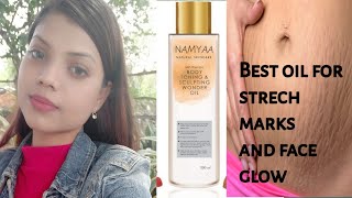 NAAMYA Oil | HOW TO GET RIDE OF STRETCH MARKS AND TONED BODY | REAL LIFE