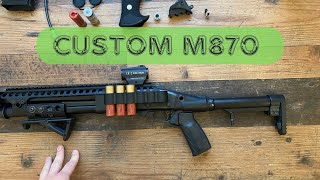 Custom TM M870 Breacher Shotgun Review / Best Airsoft Shotgun