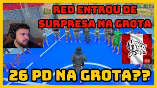 🚨URGENTE🚨RED LOGOU NA GROTA DE SURPRESA🚨SÓ 20 GROTEIROS LOGADOS NA FAVELA🚨PD EM 26 RESTANTES??🚨