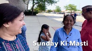 Sunday Ki Masti | Visit to Temple In Chicago | Indian Community In Chicago #travel