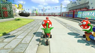 Mario Kart 8 Deluxe - бой Геймплей