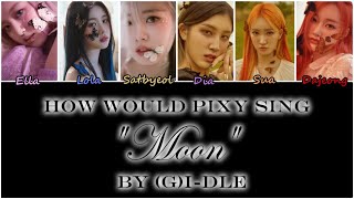 How would Pixy sing "Moon" by (G)I-DLE?