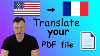 How to translate PDF to French language with DocTranslator.com