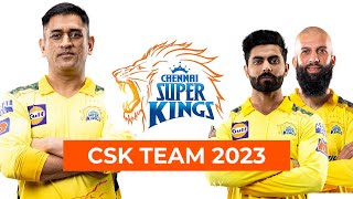 CSK FINAL PLAYING SQUAD  - IPL 2023