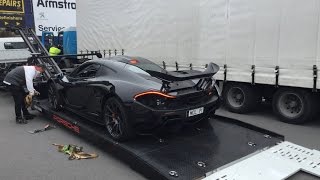 6 Supercars Loading Onto Truck! P1, Laferrari, 918 And More!!