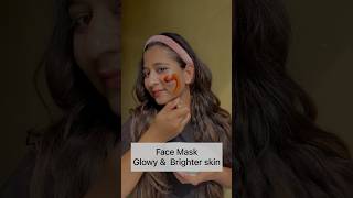 Homemade Coffee Face mask for glowing & brighter skin | Skin brightening & lightening mask #homemade