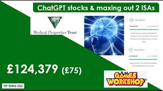 Stocks: Ep64 - "ChatGPT stocks & Maxing out 2 ISAs" (plus, £GAW, £FEVR and $MPW)