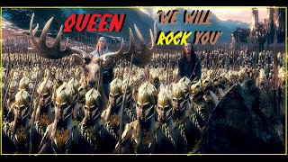 HQ FLAC  QUEEN - WE WILL ROCK YOU  Best Version FULL THUNDER VERSION ENHANCED AUDIO & LYRICS