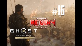 GHOST OF TSUSHIMA™ | CAMPAIGN [🔴LIVE] "NO WHERE TO RUN." | #16