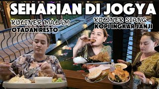 SEHARIAN  KULINERAN DI JOGYA #food #viralvideos #kulineran #traviling #fyp #kontenkeluarga