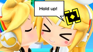 Geometry Dash 2.2 - Reverse Rainbow (Kagamine Rin x Kagamine Len)