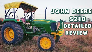 50 HP का दमदार ट्रैक्टर जॉन डियर 5210 ||John Deere 5210 GearPro Detailed Review ||