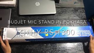 Budget mic stand in pokhara