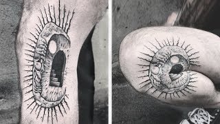 Offbeat Tattoo Placement By French Tattooist Will Catch Your Eye