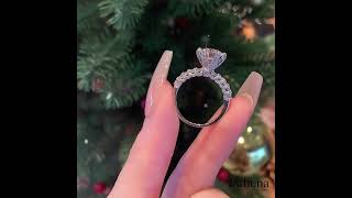 2.0ct Six Prong Moissanite Engagement Ring