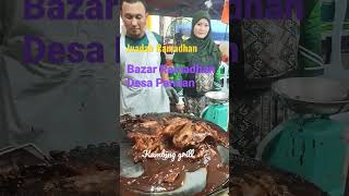 Kambing Bakar in Bazar Ramadhan Desa Pandan.#shorts