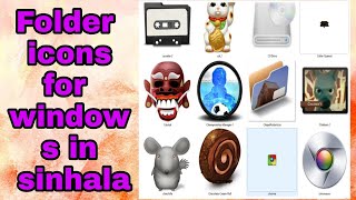 Folder icons For Windows in Sinhala *Icon 1202*