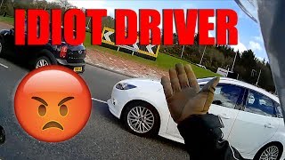 Careless driver pulls out in front of me!