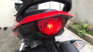 HONDA RS150R V2 PAKAI BRAKE LIGHT FLASHING