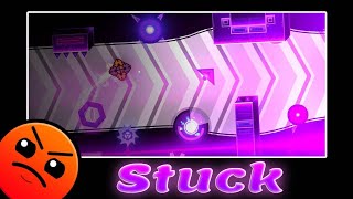 "Stuck" by Baanz [All Coins] (Harder) - Geometry dash